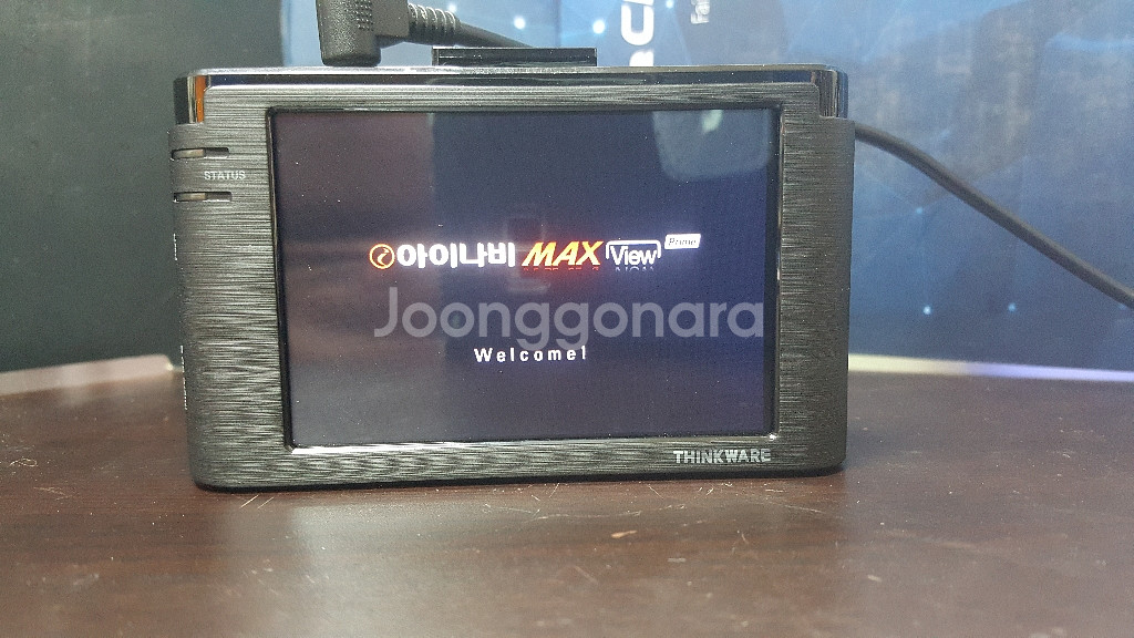 정비된 아이나비 맥스뷰 프라임 앞쪽 본체만.--3
