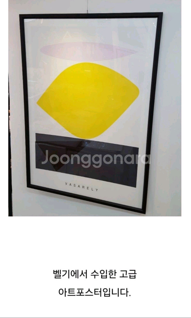 바자렐리 Souzon 액자 포스터--1