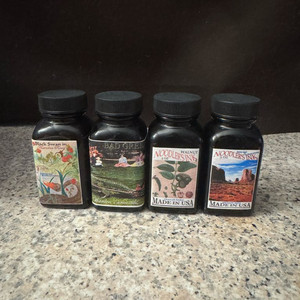 누들러 병잉크 88ml 4종 일괄