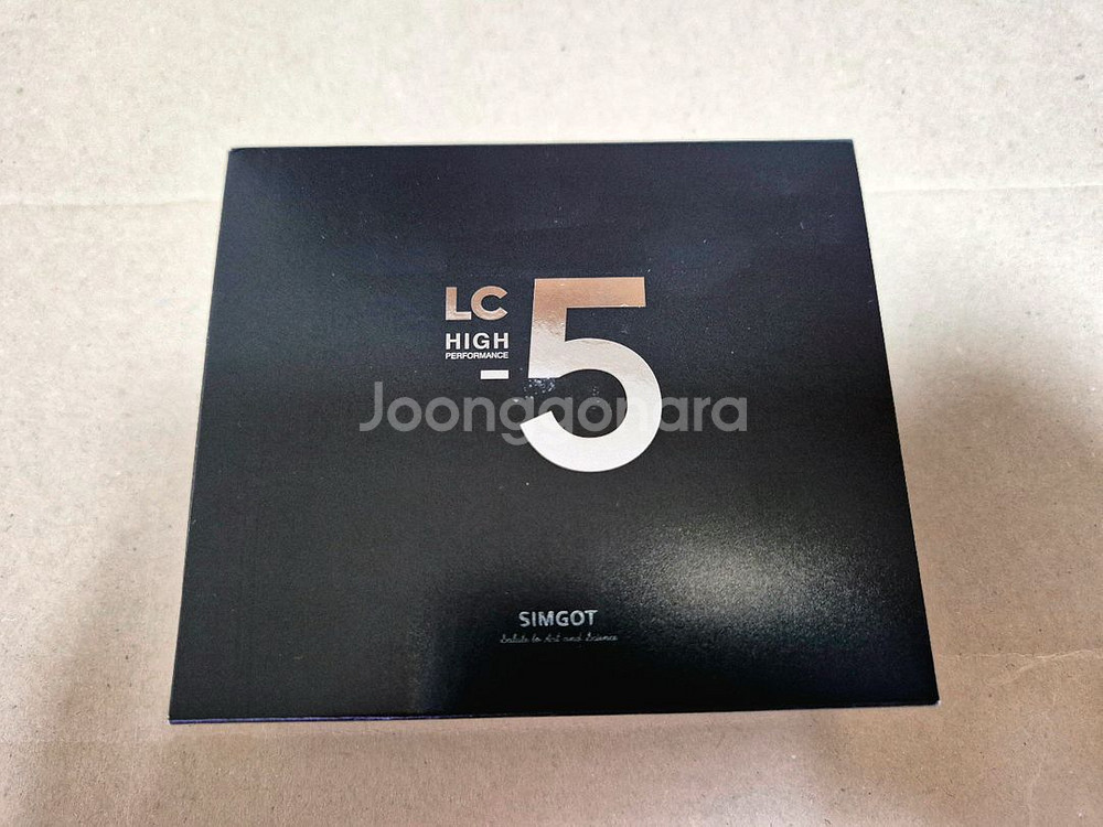 심갓 LC5 2pin 4.4mm 이어폰 커스텀 케이블--1