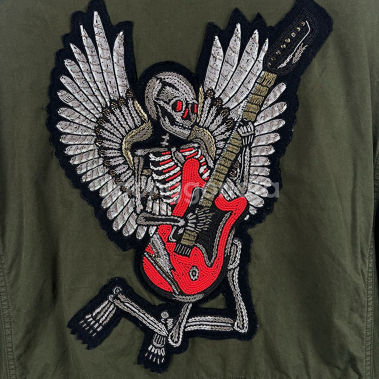 쟈딕앤볼테르 여성 KAYAK BIS 스컬 야상 재킷 S--3