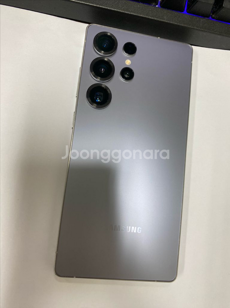 KT 갤럭시S25울트라 실버블루 A급 512G 무잔상--1