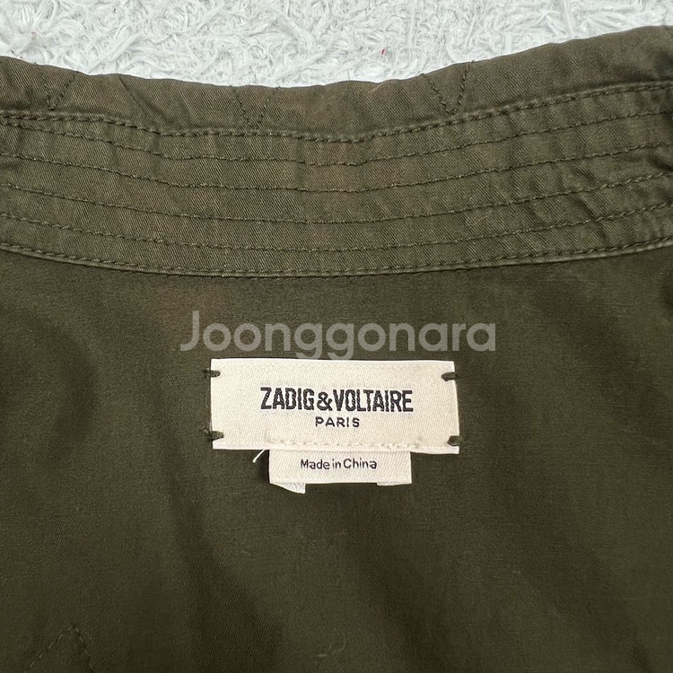 쟈딕앤볼테르 여성 KAYAK BIS 스컬 야상 재킷 S--5