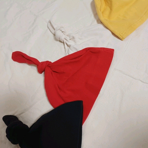 꼭지모자 4종 일괄