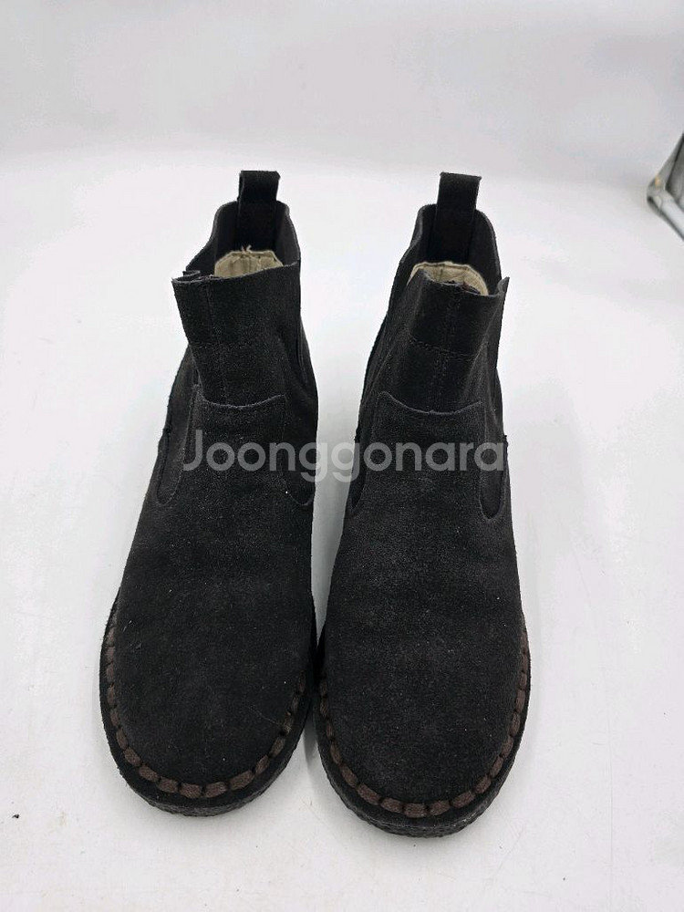 BEARPAW 여성 스웨이드 앵클부츠 240 (EU 3--0