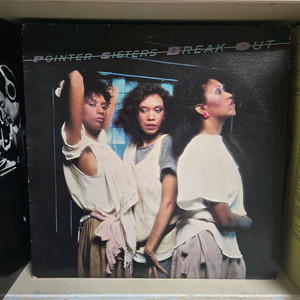 포인터 시스터즈의 Break Out LP 음반 민트급