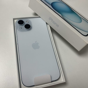 (리퍼 미사용) 아이폰 15 256gb 블루
