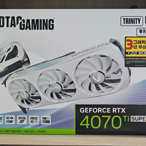 nvidia rtx 4070 ti super 새제품