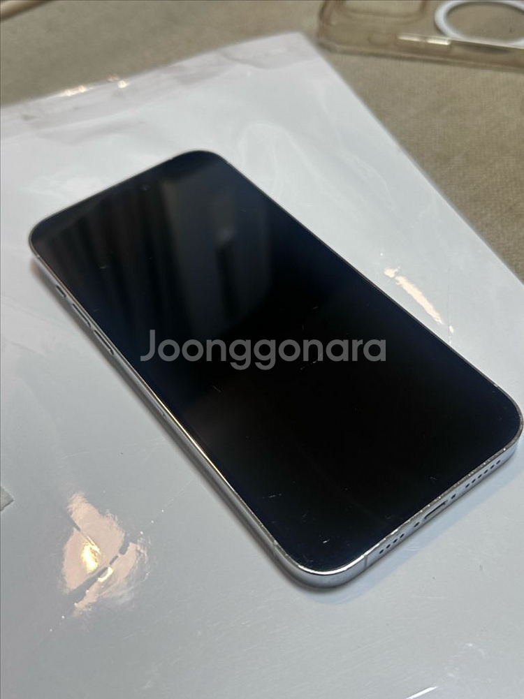 아이폰14 프로맥스 실버 256GB--4