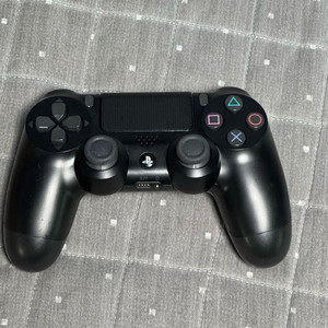 PS4 듀얼쇼크4 블랙 컨트롤러