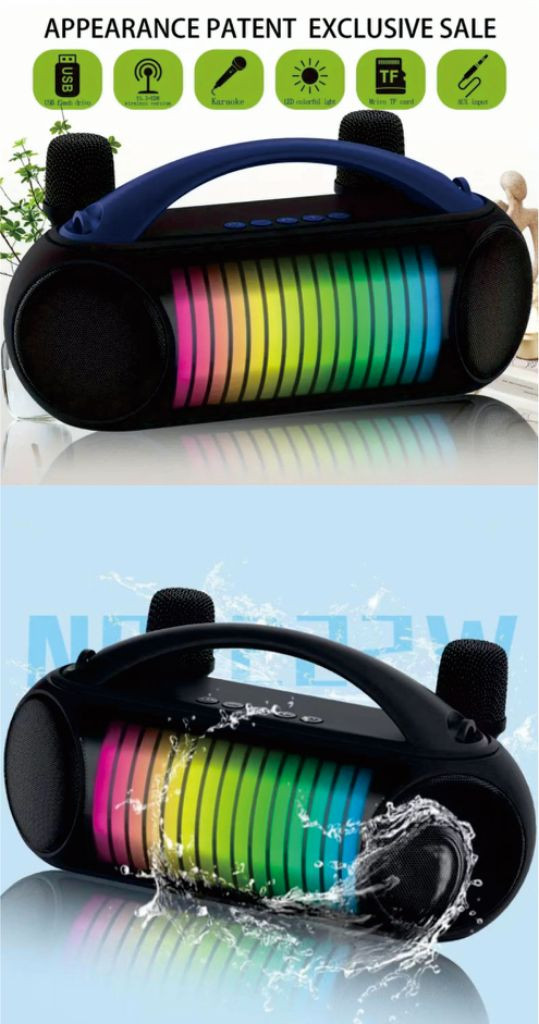 포터블 노래방 블루투스 스피커 Y-15 이미지