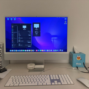 아이맥 imac24 M3 실버 10코어/16GB/1TB