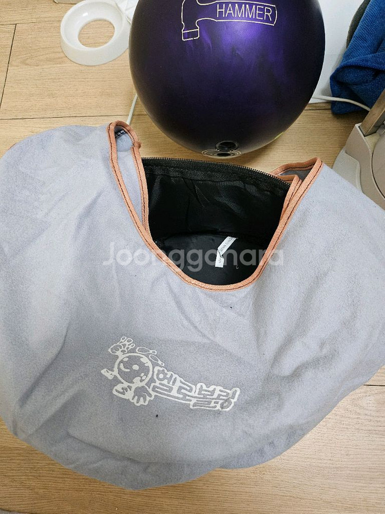 햄머 퍼플 펄 우레탄 15p 초록핀--4