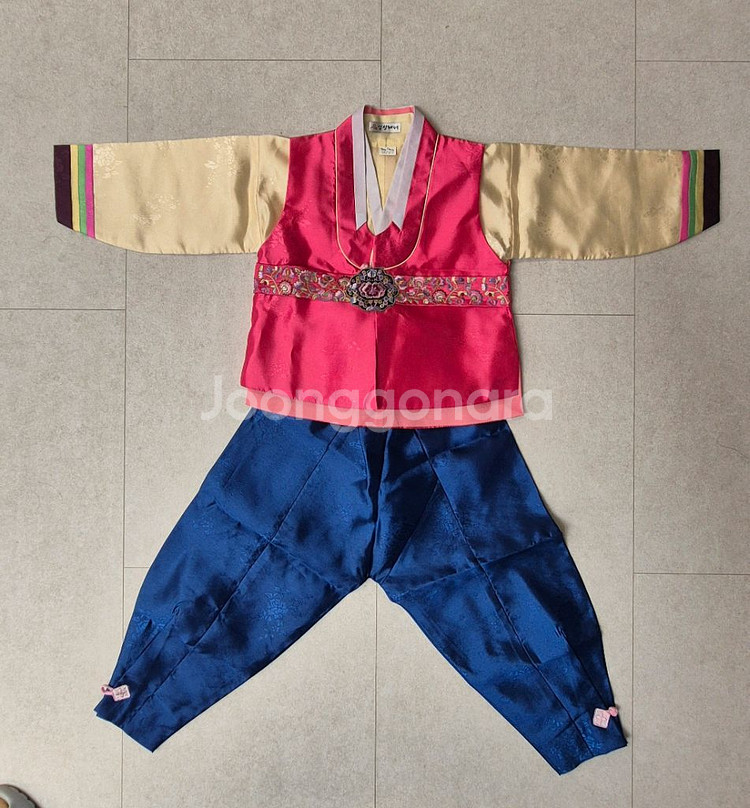 남아 한복 7호 사이즈(통통한 6세~ 아담한 8세)--0