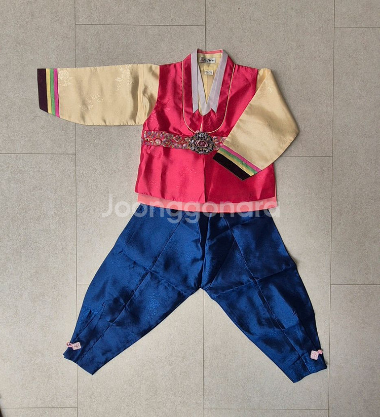 남아 한복 7호 사이즈(통통한 6세~ 아담한 8세)--1