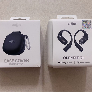샥즈 오픈핏2+ 단순 개봉 새제품 판매 정품케이스 포함
