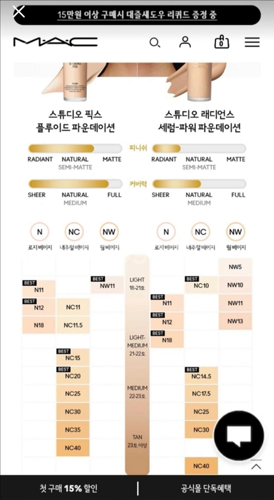 맥 파운데이션 N12--2