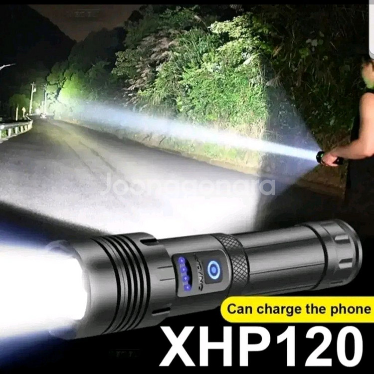 xhp120손전등,랜턴,해루질,낚시,경비,산행 등..--6