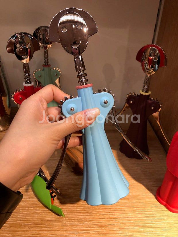 (미사용 새제품) 알레시 안나G 발레리나 와인오프너--2