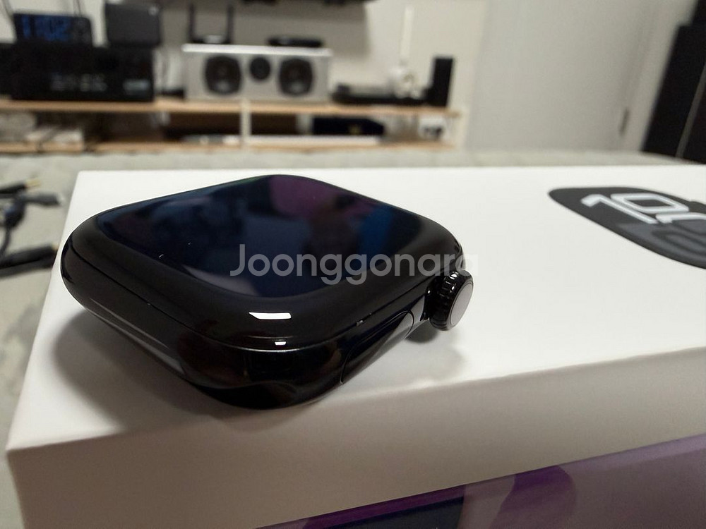 애플워치 10 GPS 42mm 제트블랙--0