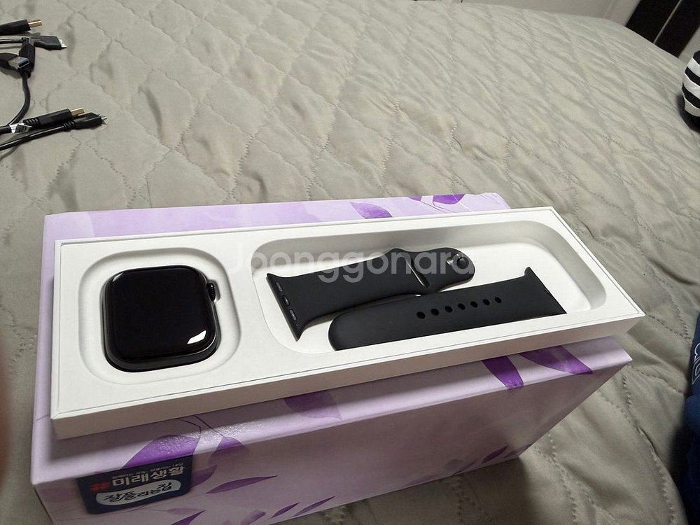 애플워치 10 GPS 42mm 제트블랙--3