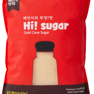 비정제 미네랄 원당 5kg