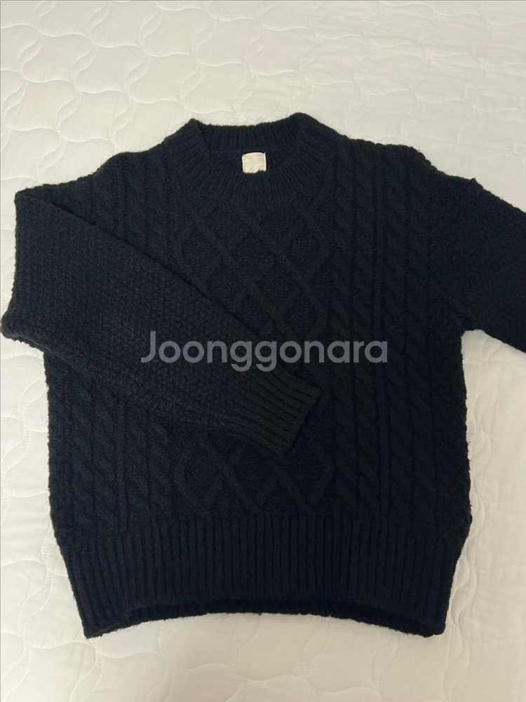[모네마켓 Canal Black Knit] 팝니다--3