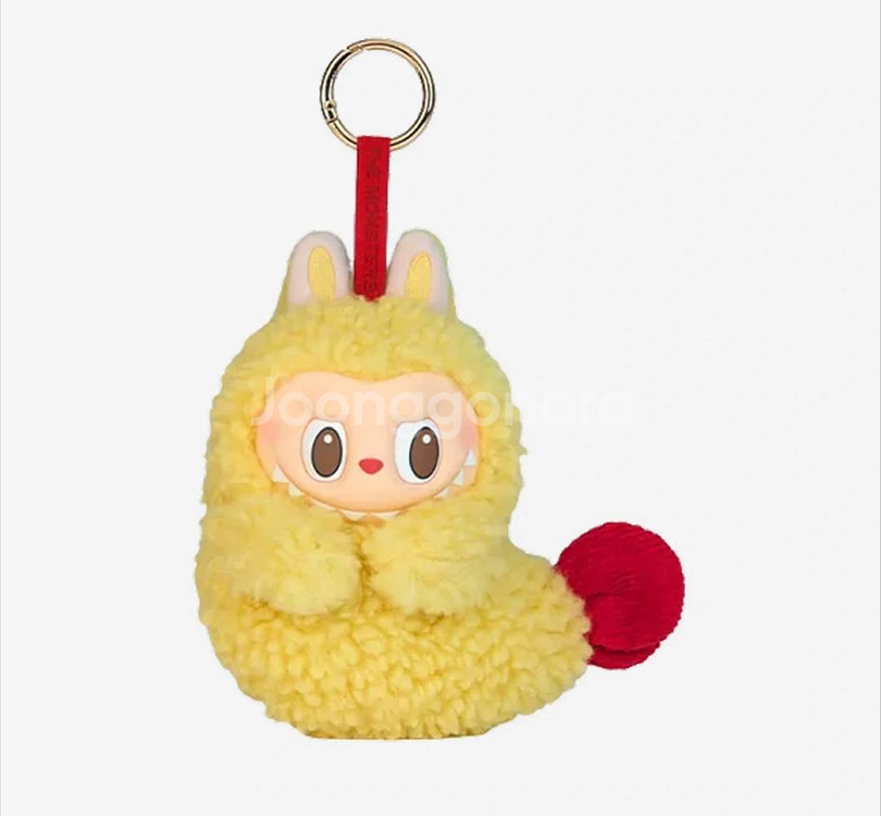 팝마트 라부부 새우튀김 키링--0