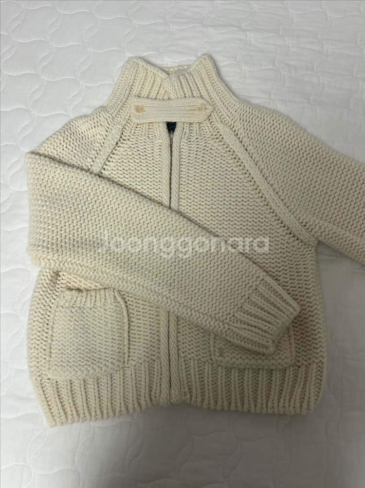 [더바넷 soap zip-up knit cardigan--3