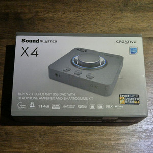 사운드블라스터 X4 5.1채널 7.1채널 사운드카드