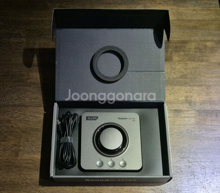 사운드블라스터 X4 5.1채널 7.1채널 사운드카드--1