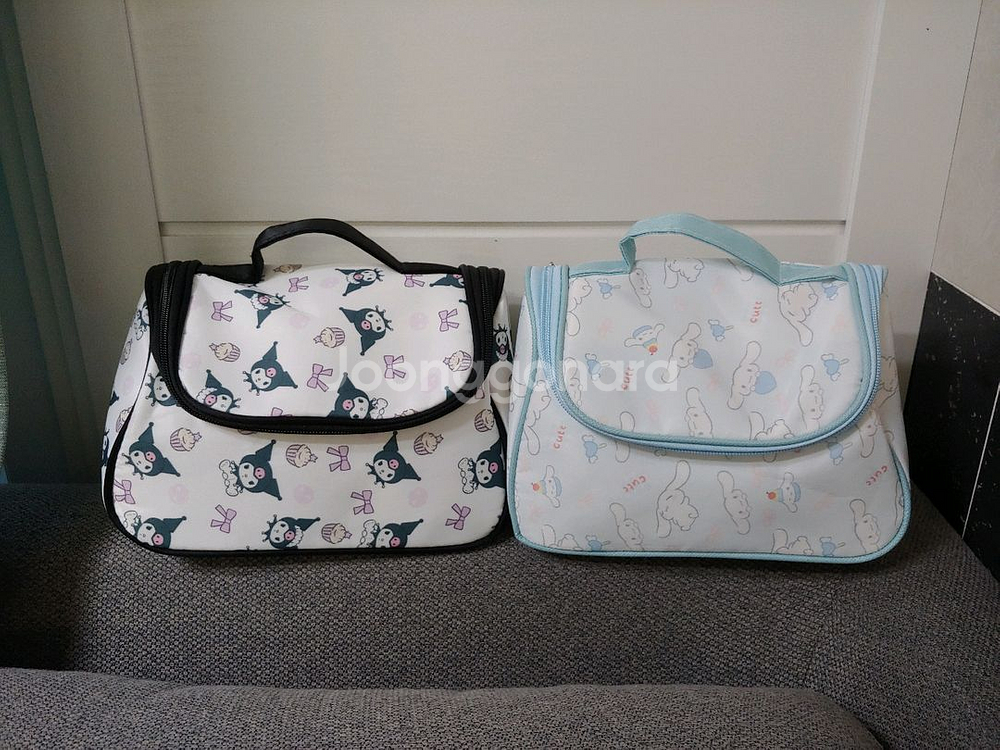 산리오 쿠로미 시나모롤 파우치 가방 새거--0