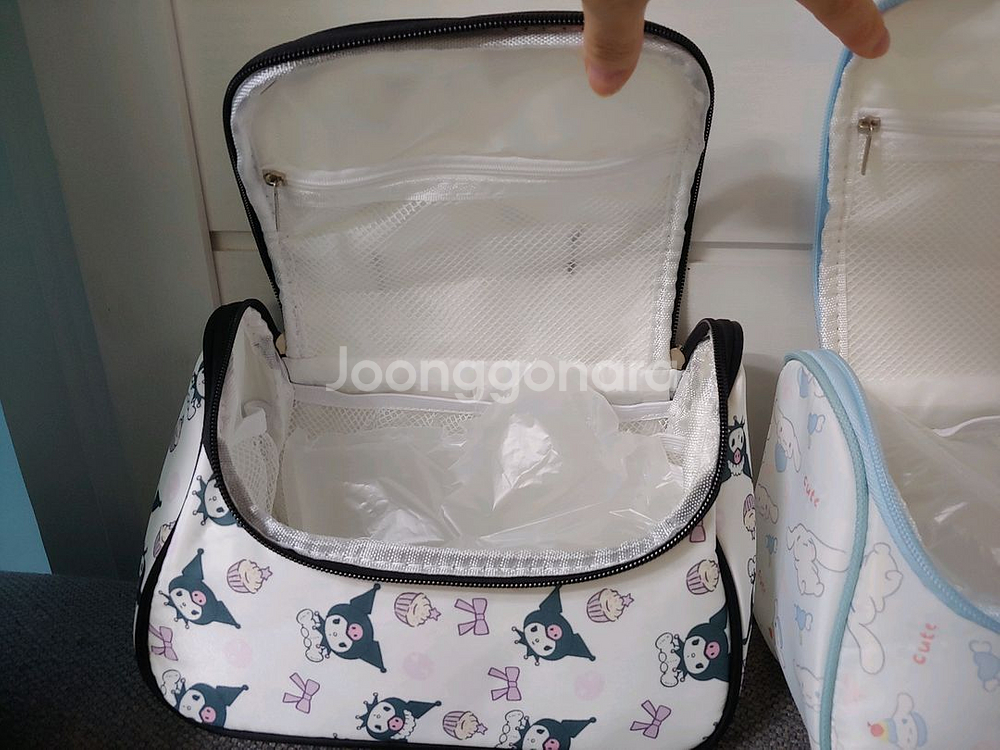 산리오 쿠로미 시나모롤 파우치 가방 새거--4