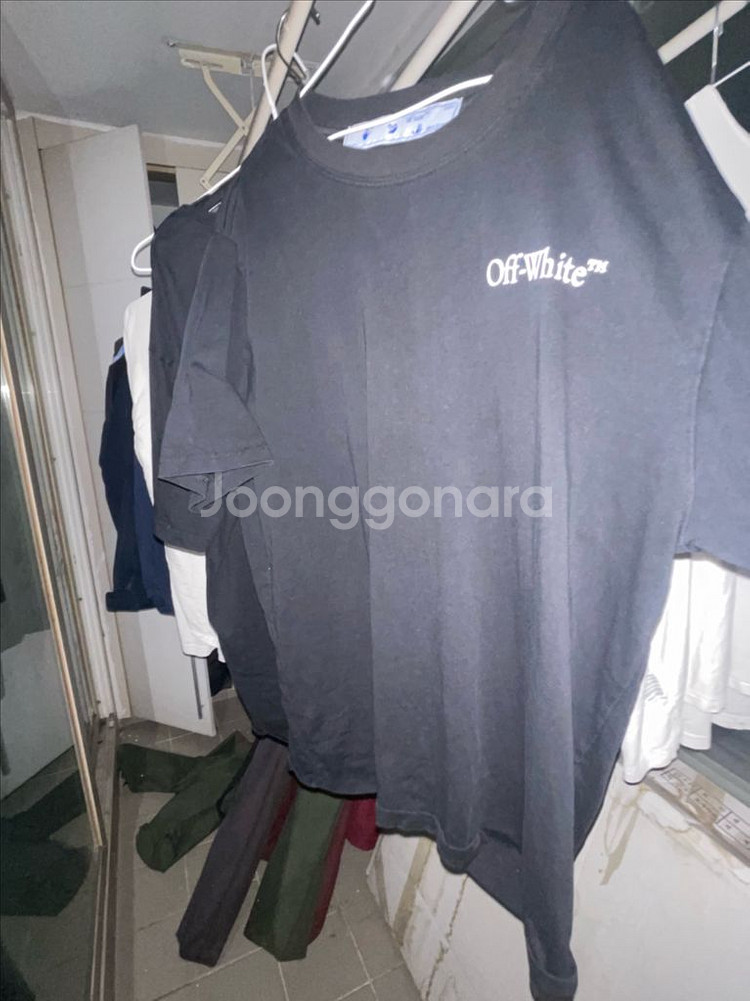 오프화이트 반팔티 2xl 110--0