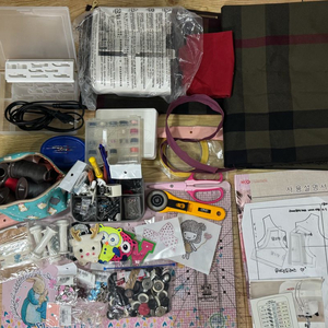 재봉틀 부재료 원단 판매