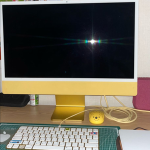 판매) 아이맥 iMac 24형 M1 옐로우