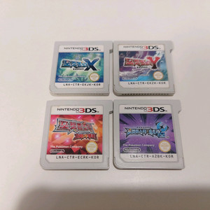 닌텐도3ds 포켓몬스터x, y, 오메가루비, 울트라문