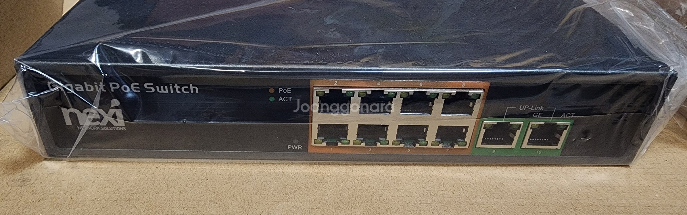 NEXI NX-POE1008G 기가비트 POE허브,택포--2