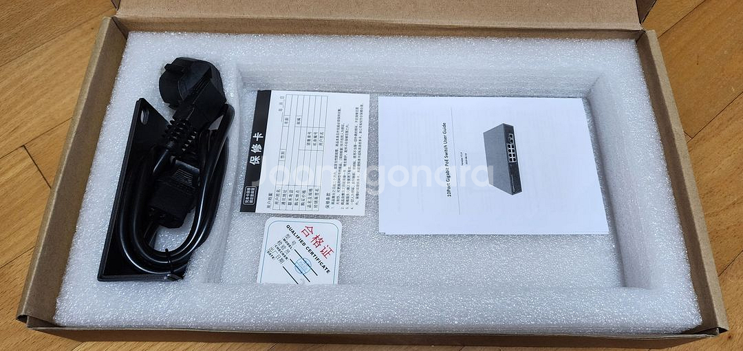 NEXI NX-POE1008G 기가비트 POE허브,택포--5