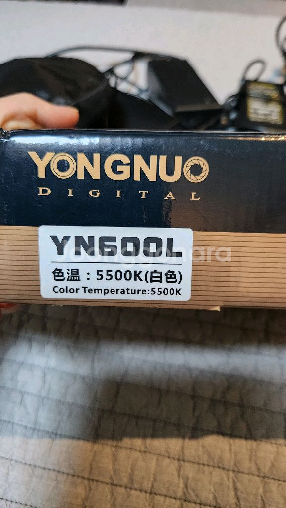 유튜브 메인 조명 지속광 용누오 YN600L +악세--4