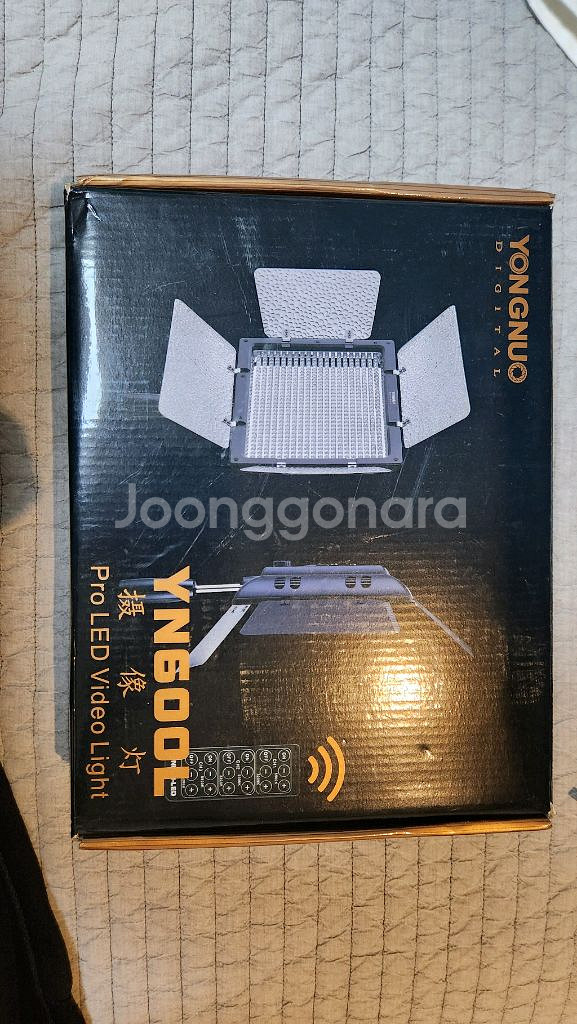 유튜브 메인 조명 지속광 용누오 YN600L +악세--1