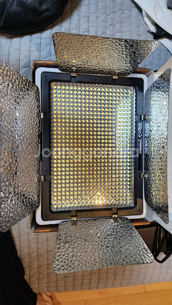 유튜브 메인 조명 지속광 용누오 YN600L +악세--2