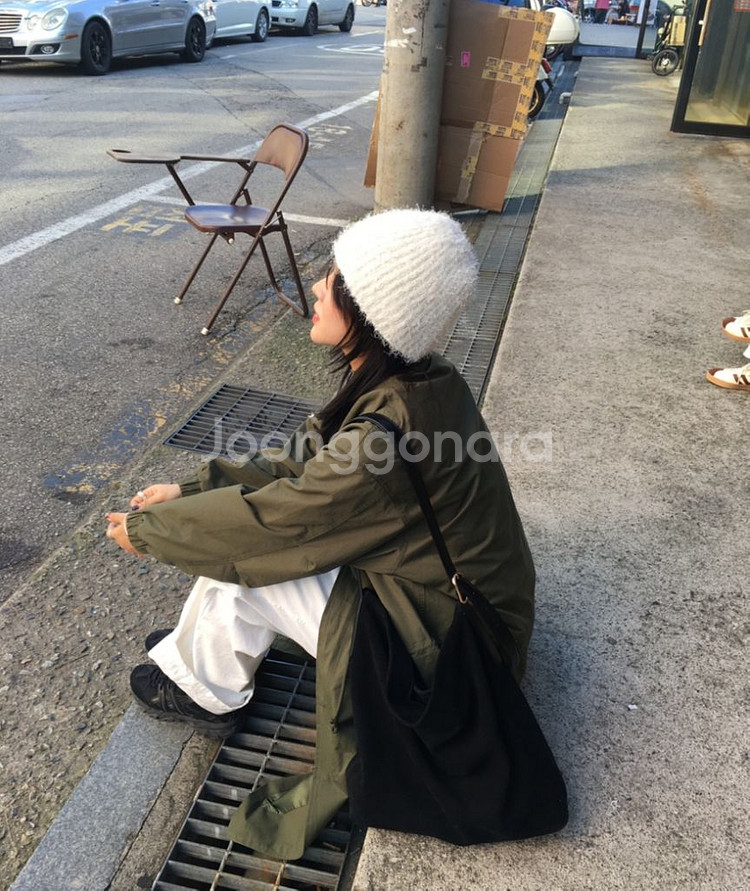 이도씨 오버핏 롱야상 66 77--1