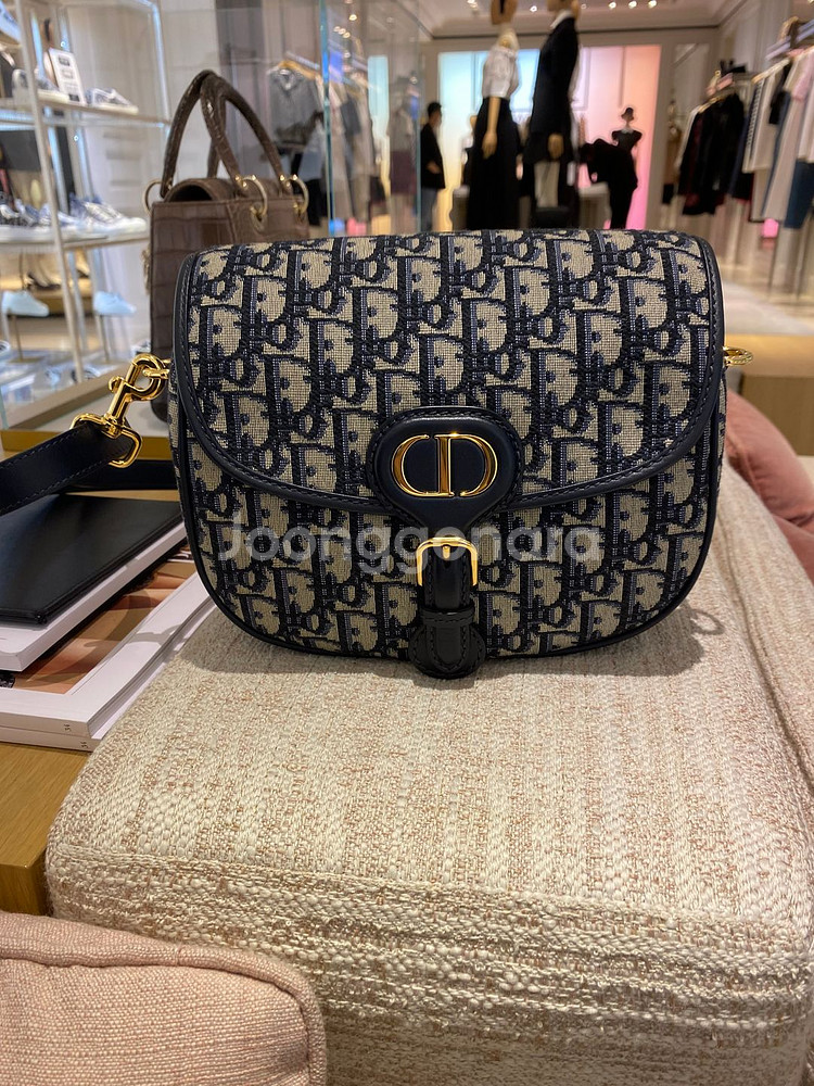 디올 바비백 오블리크--0