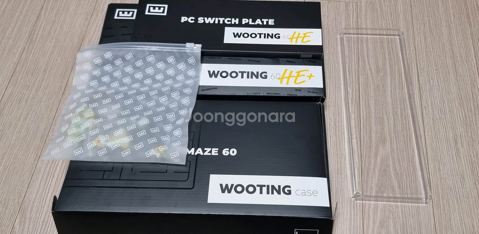 우팅60HE+ (우팅 알루마즈60,우팅 PC플레이트)--0