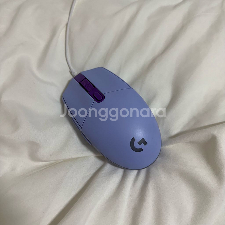 로지텍 G102 퍼플 유선마우스 택포가격--0