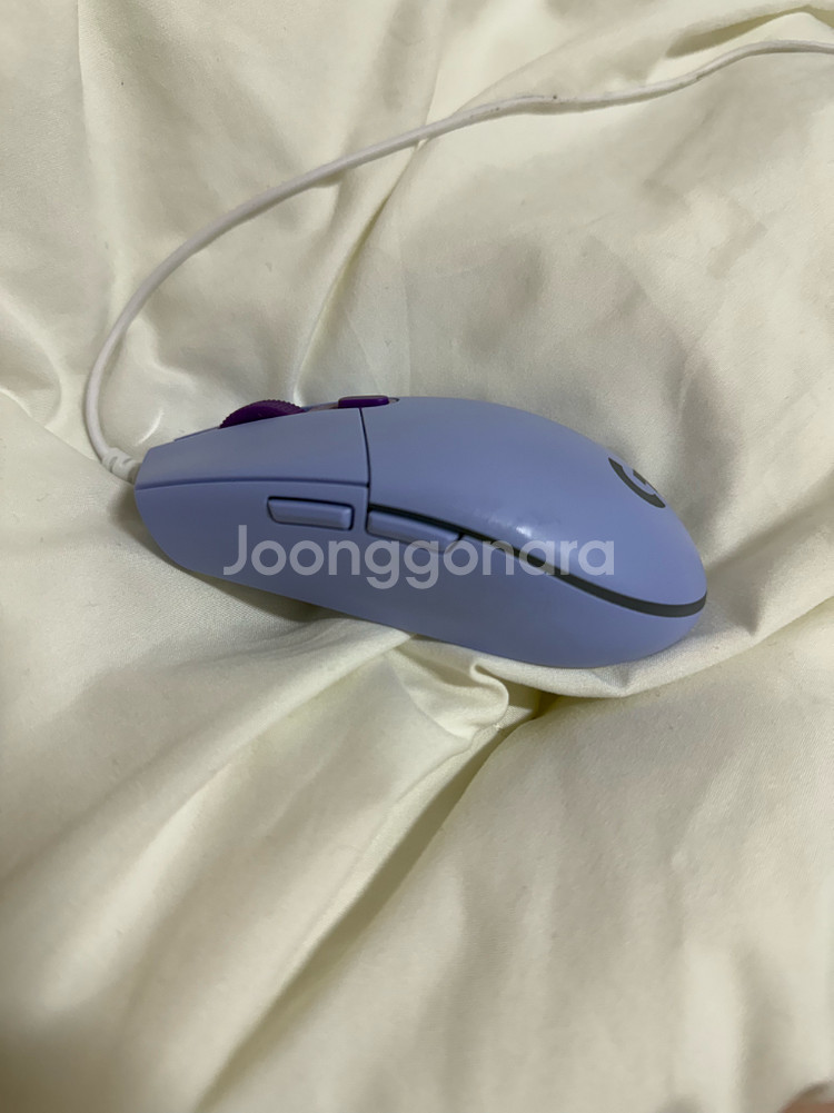 로지텍 G102 퍼플 유선마우스 택포가격--2