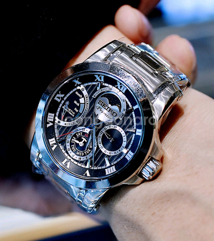 세이코 프리미어 문페이즈 SRX013J1--0