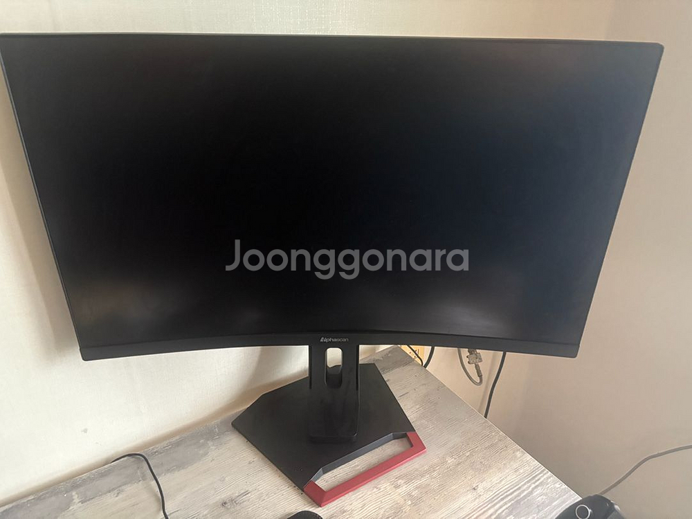 알파스캔 C32Q80H HDR 커브드 32인치 모니터--0