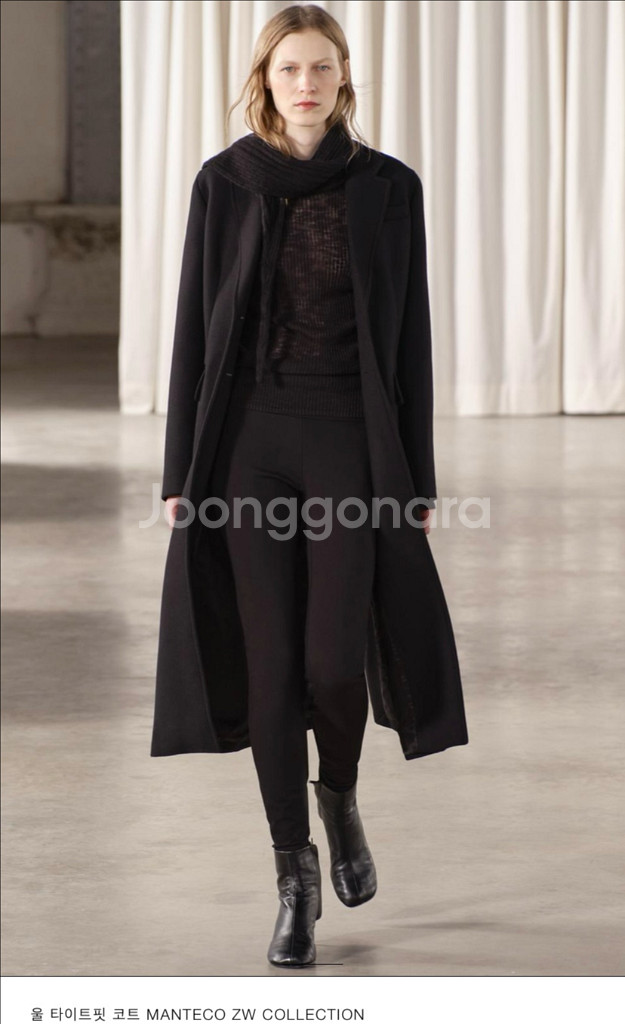 zara 자라 올 타이트핏 코트--3